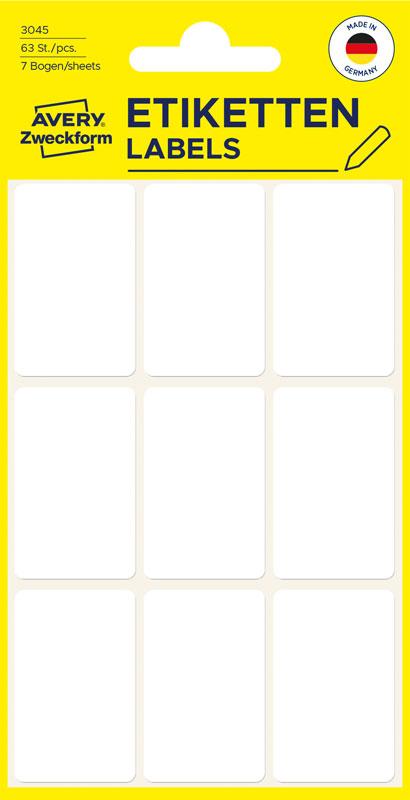 Multi-purpose labels 38 x 24 mm